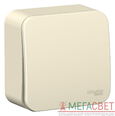 Выключатель 1-кл. ОП Blanca 6А IP20 (сх. 1) 250В с изолир. пластиной молочн. SchE BLNVA061012