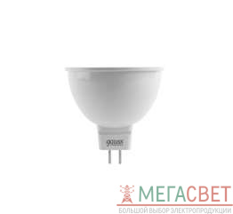 Лампа светодиодная Elementary MR16 7Вт 4100К бел. GU5.3 550лм 220-240В Gauss 13527