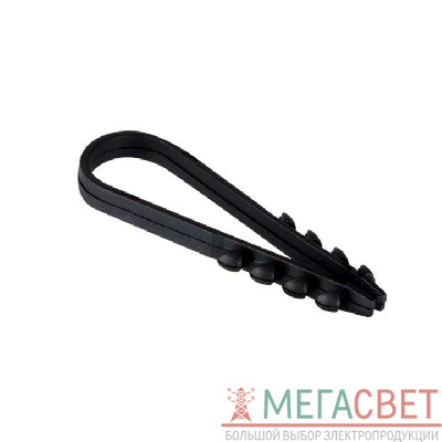 Дюбель-хомут d11-18мм для круглого кабеля черн. (уп.100шт) PROxima EKF plc-ncc-11х18b
