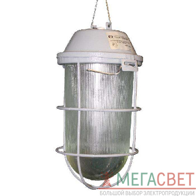 Светильник НСП 02-200-002 "Желудь А" IP52 корпус с решеткой серый Элетех 1005550281