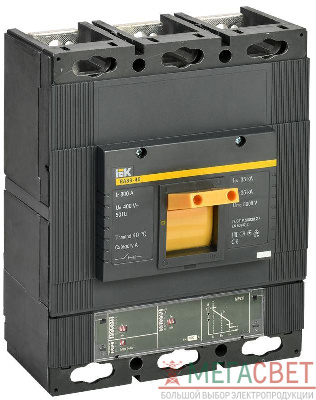 Выключатель автоматический 3п 800А 35кА ВА 88-40 электр. расцеп. MP 211 IEK SVA51-3-0800