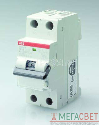 Выключатель автоматический дифференциального тока DS201 C10 AC30 10А 30мА ABB 2CSR255080R1104