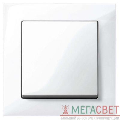 Рамка 1-м M-Pure бриллиантовый бел. SchE MTN4010-3625