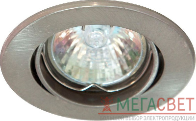 Светильник потолочный, MR11 G4.0 титан, DL110 15003
