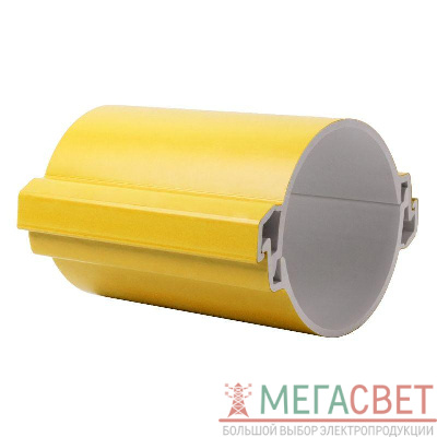 Труба гладкая ПВХ разборная d110мм 750Н желт. PROxima EKF tr-pvc-110-750-yellow